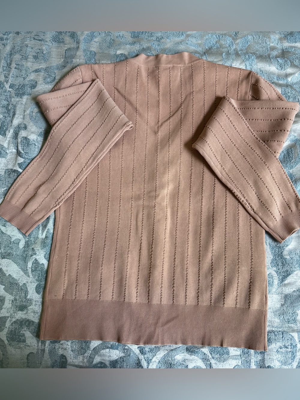 L'AGENCE Cardigan with Gold Tone Buttons and Front Pockets - Picture 8 of 14